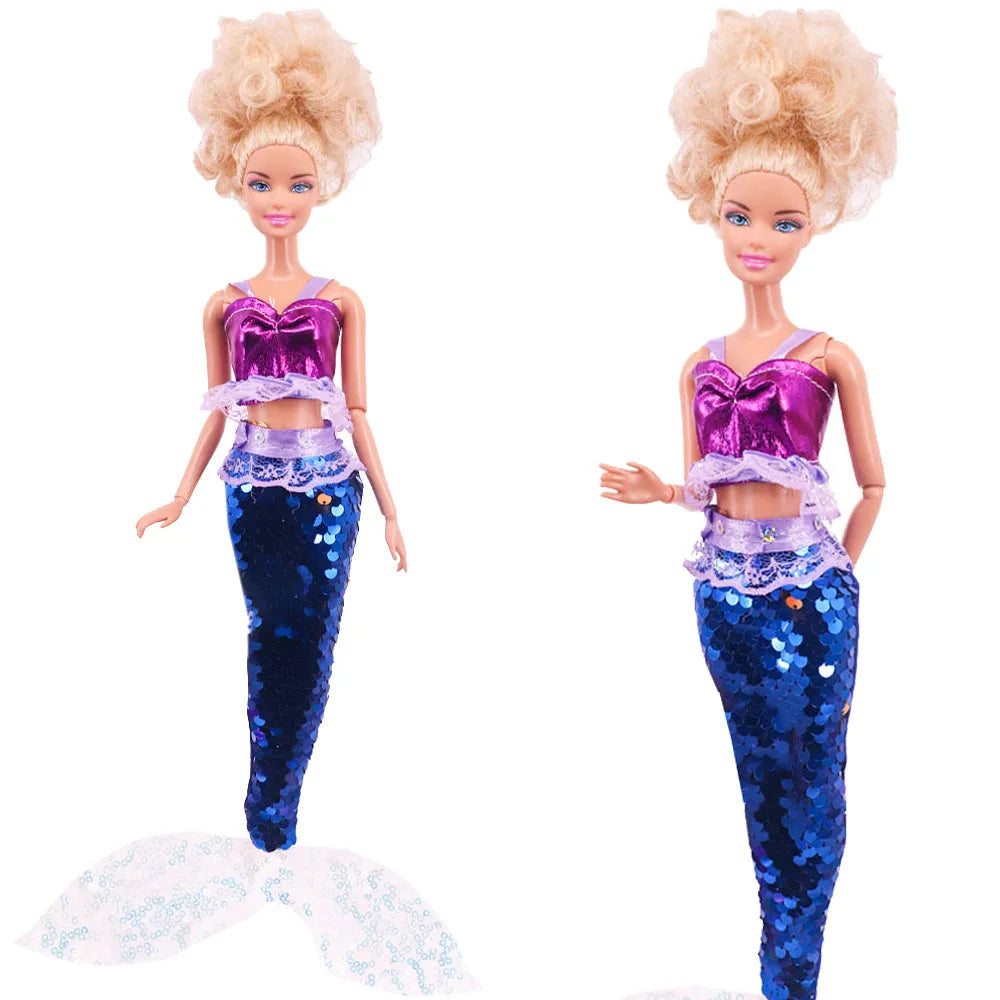 Mermaid Tail Dress for 11.5-Inch Fashion Dolls