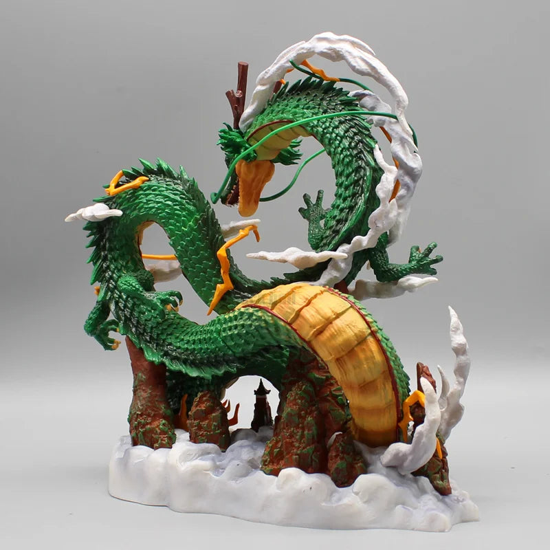 Legendary Dragon & Warrior PVC Figure – 22cm