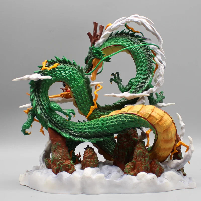Legendary Dragon & Warrior PVC Figure – 22cm