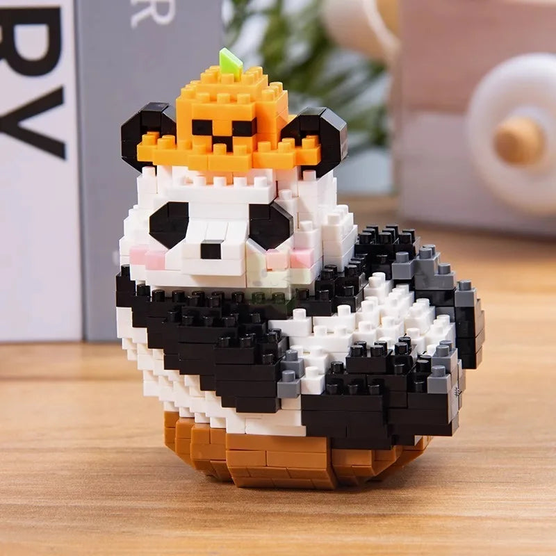 Mini Panda Building Block Set